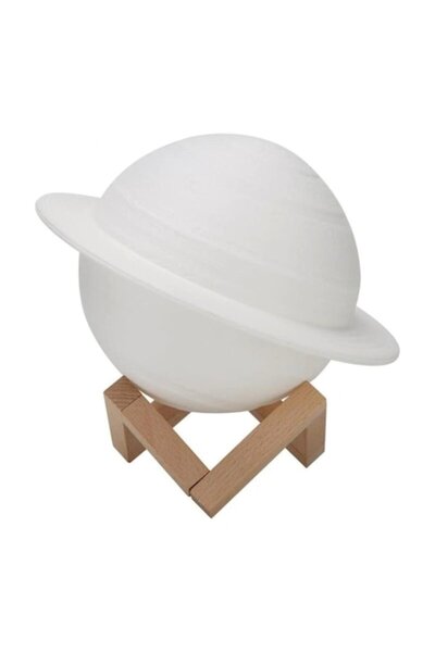 Avaleea Lampă de noapte 3D Saturn cu telecomandă