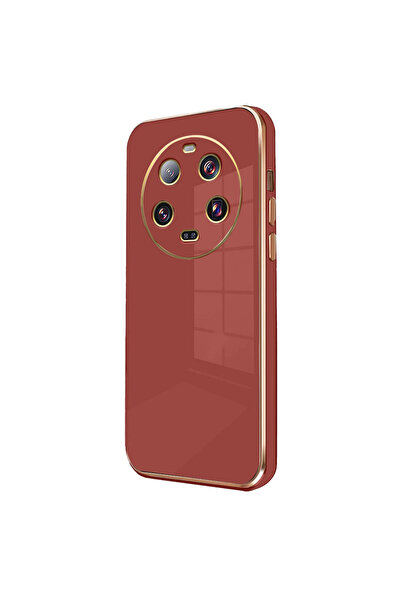 eco port Mi 14 Ultra Compatible Case Volet Silicone - Red