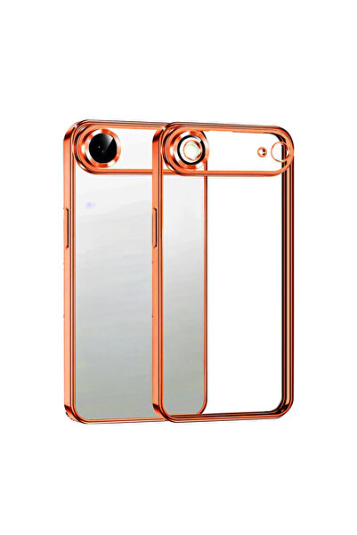eco port iPhone 17 Air Silicone Case with Camera Protection Lens - Orange