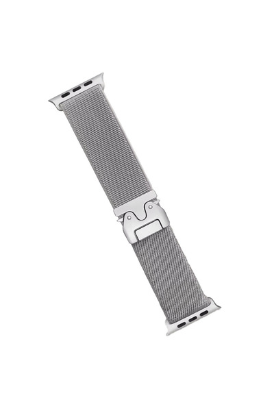 eco port Watch 42mm Compatible Forest Fabric Strap (Not a Watch) - Titan Gray