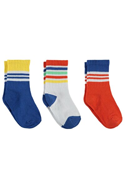 Civil Boys Șosete colorate pentru băieți, 3 piese, pentru vârstele 2-12 ani -...
