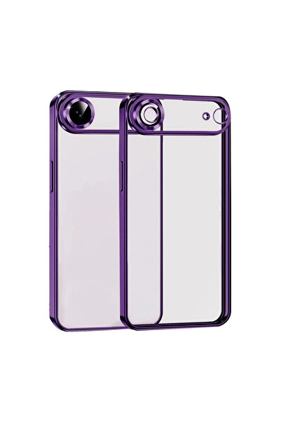 eco port iPhone 17 Air Silicone Case with Camera Protection Lens - Light Purple