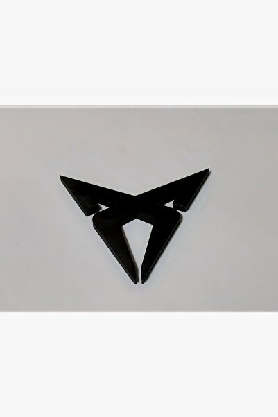 DU&ER Car Logo Decorative Figure – Symmetrical Tribal Style Design Accessory