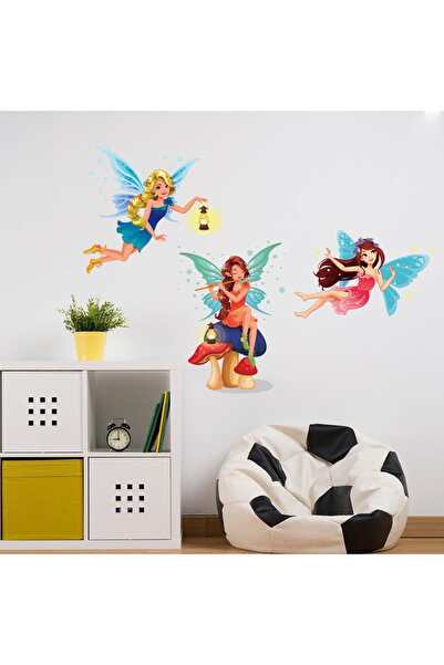 MaffStuff Decorative wall sticker with fairy sleigh for children's room 101x7...