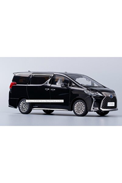 Asya Oyuncak Kutulu Koleksiyon 1 / 24 Ölçek Toyota Lexus LM300h Minivan Siyah...
