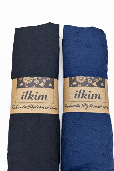 cs ilkim 2-Pack Kraş Shawl Black-Dark Blue