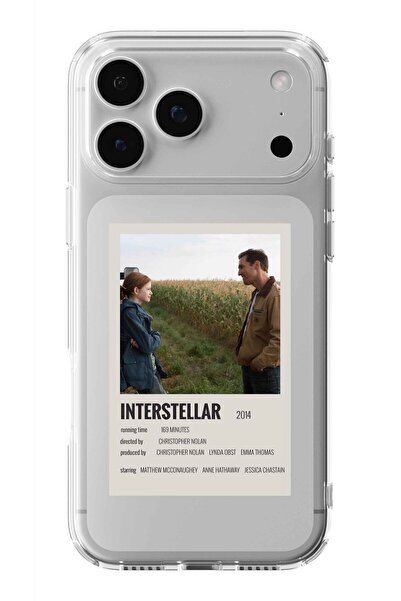 Multitronic حافظة شفافة مطبوعة بتصميم ملصق Interstellar Paralorid متوافقة مع ...