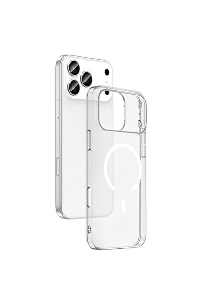 eco port iPhone 17 Pro Combo Hard Transparent Magsafe Cover - Transparent
