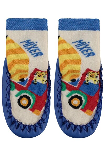 Civil Baby Nixer Bebek Erkek Havlu Çarık Çorap - Standart 22