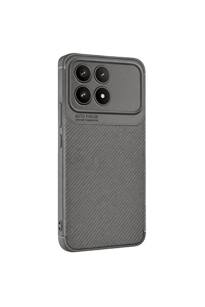 eco port Poco F8 Pro Compatible Auto Focus Carbon Cover - Gray