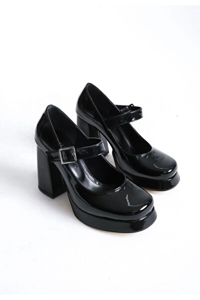 Anıl Ayakkabı Ves Women's Blunt Toe Platform Strap Casual Classic Shoes Stile...