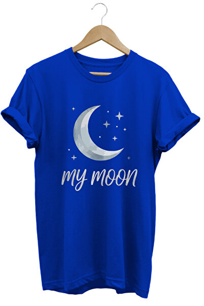 remonz My Moon Written T-Shirt – Romantic Moon Design Lover's T-Shirt Unisex ...