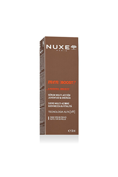 Nuxe Ser multi-acțiune pentru bărbați [Boost]³, tinerețe și energie, 30 ml