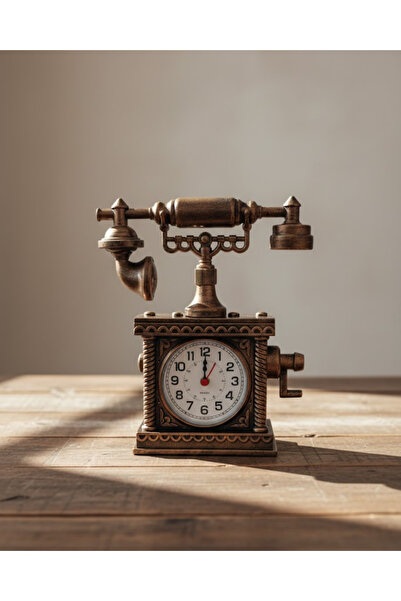 UCUZTEKNO Minimal Tasarımlı Masa Saati Alarm Özellikli Şık Model