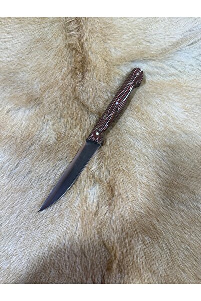 sürmene el yapımı Sürmene Bıçağı - Meyve Bıçağı - 4116 Çelik - Verzalit Sap