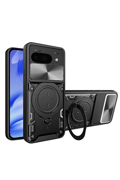 Evia Carcasă de protecție pentru Google Pixel 9a, D64, Lexgard, Deep Dark
