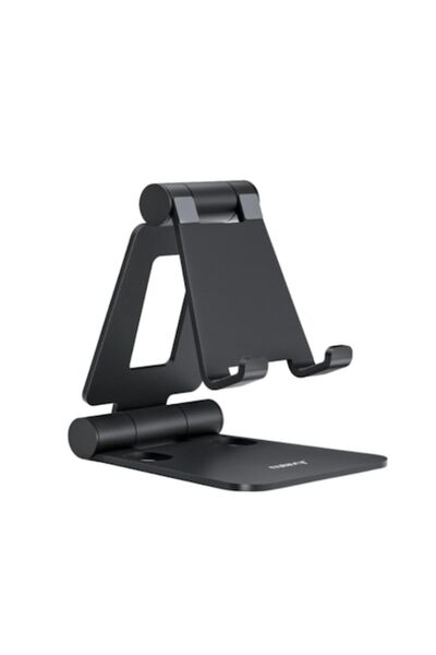 Yesido Tablet Stand for Desk, Silicone Pad, F744, Black