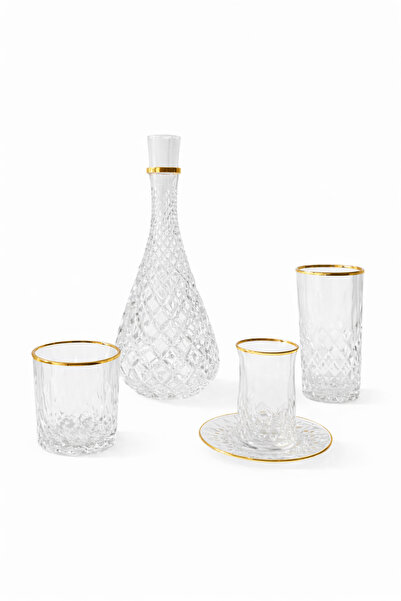 HOME SET KRİSTAL CAM SETİ 25 PARÇA