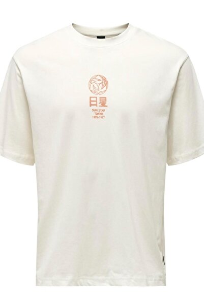 Only & Sons Men's Onsmalik Life Rlx Ss Tee Tr Relax Fit Short Sleeve T-Shirt