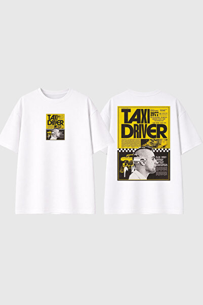 urbvn Μπλουζάκι Driver 2 με στάμπα σχεδίου, λευκό, oversized