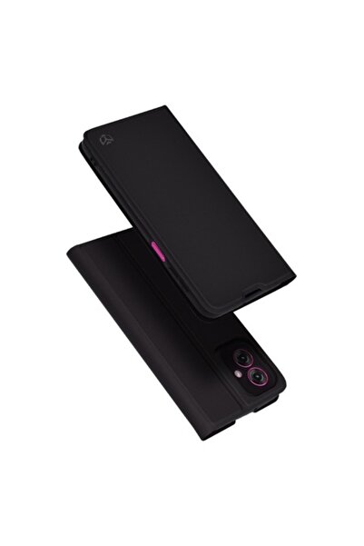 Evia Protective Case for Motorola Moto G55, D20, Leather, Deep Dark