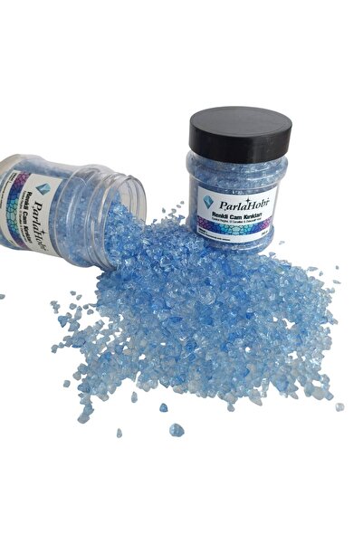Parla Hobi Epoksi İçin Kristal Transparan Renkli Cam Kırıkları – Dekoratif Ho...