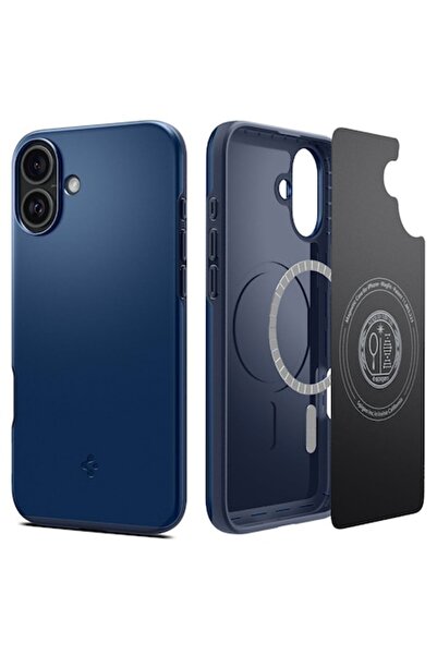 Evia Protective Case for iPhone 16, D43, Lexgard, Navy Blue