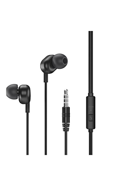 OEM Căști intraauriculare cu microfon și amplificare a basului, negre