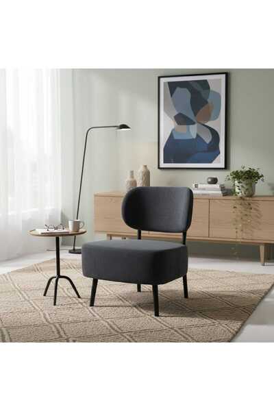 Arnohome A chair designed for relaxation with its comfortable curved back and...