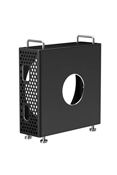 Mcstorey Aluminum Vertical Stand Protective Case for Mac Mini M4-M4 Pro Compa...
