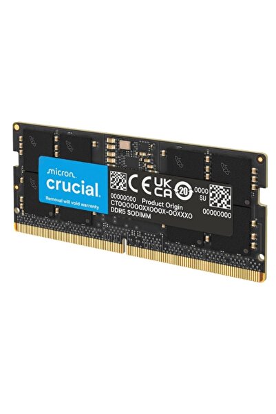 Crucial 32GB DDR5 5600MHz CL46 1.1V SODIMM Notebook Ram CT32G56C46S5.C16D