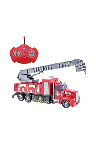 OEM Fire truck, remote control, sound and lights, metal and plastic, 3+ years...