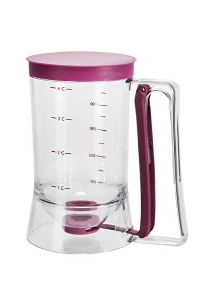 OEM Graduated dispenser with manual dosing for cookie dough, 0.9 L, transparent