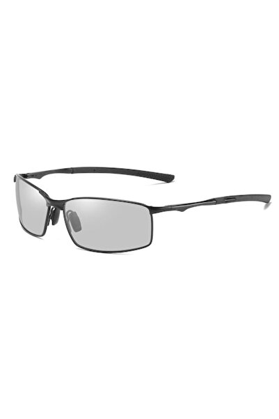 Evia Sunglasses for Men, V6, Metal, Black/Photochromic