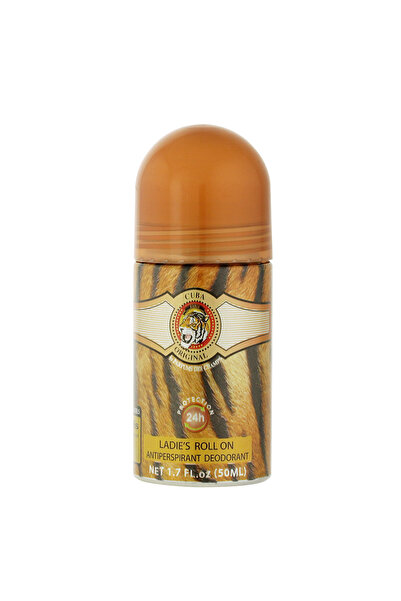 Cuba Deodorant parfumat roll-on Jungle Tiger 50 ml (femei)