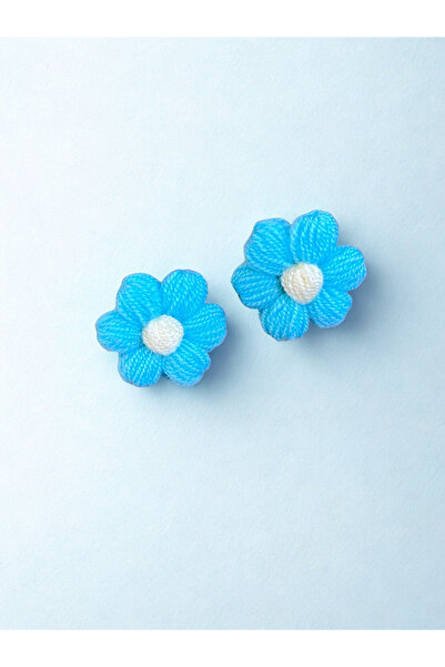 NYUZA دبابيس شعر مطاطية محبوكة يدويًا للأطفال من باباتيا، عبوة من قطعتين