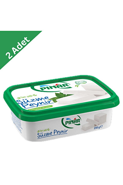 Pınar Süzme Peynir 250 g x 2 Adet - Yumuşak Dokulu ve Taze Lezzet