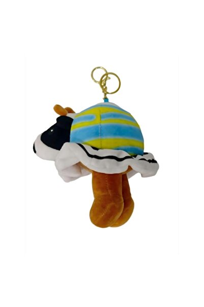 Avaleea Breloc moale de pluș, model italian Brainrot Cow Saturno Saturnita