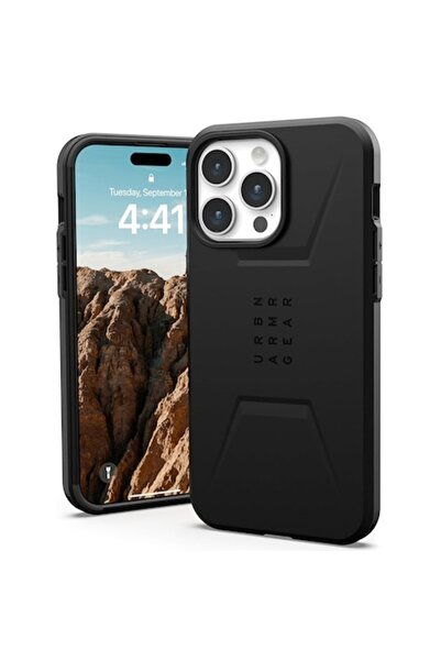 Evia Husă de protecție pentru iPhone 15 Pro Max, P50, Lexgard, Deep Dark