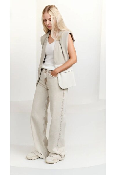 YAYA Yüksek Bel Wide Leg Jean