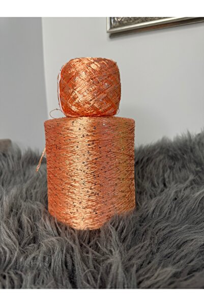 VELİNACOLLECTİON Pullu Parlak Fantezi Örgü İpi 100 gr