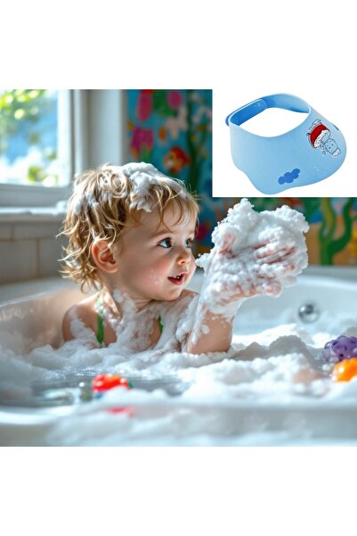OEM Children's shower cap, silicone, foldable and adjustable, prevents water ...