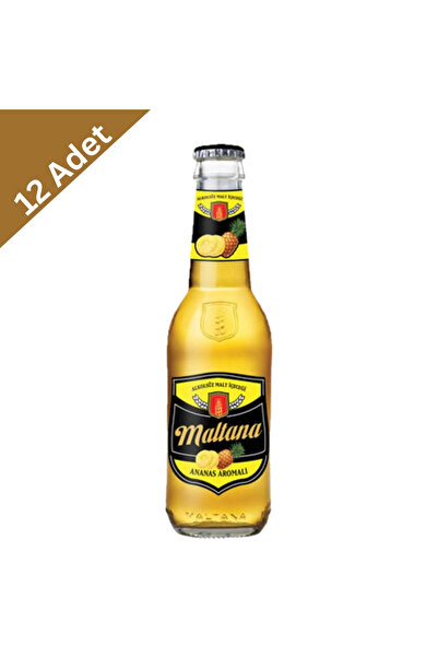 Maltana Ananas Aromalı Malt İçeceği 250 ml x 12 Adet