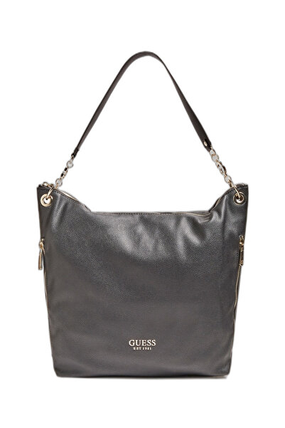 Guess Guess, G Chain, Υφασμάτινη Τσάντα, Μαύρη, Για Γυναίκες