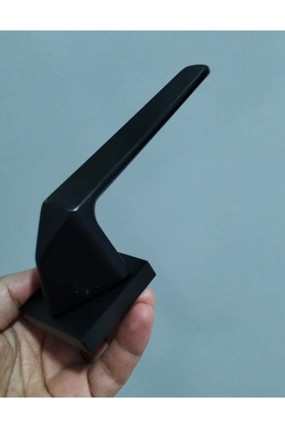 Axis A detachable aluminum door handle suitable for wooden and WPC doors.