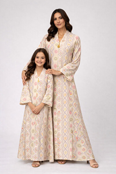 THOGUE Kuwaiti jalabiya for mother and daughter