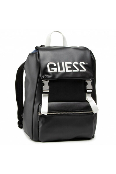 Guess Guess, Salameda, Υφασμάτινο Σακίδιο Πλάτης, Μαύρο, Για Άνδρες