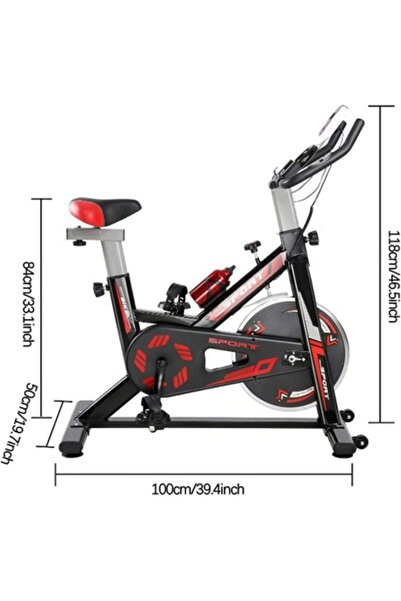 Generic An ideal exercise bike with a stable indoor frame, made of a strong s...