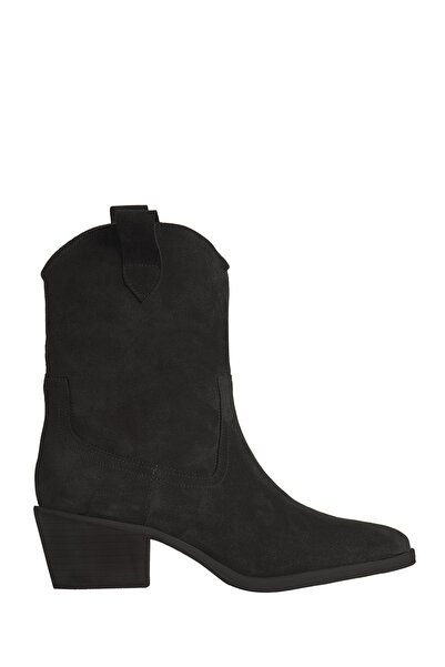 ToH Shoes Delia Black Suede Boots