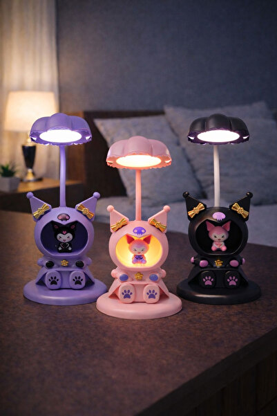 minisepetim Kuromi Masa Lambası Model 2